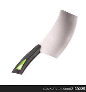 Kitchen knife isolated on a white background. Kitchen knife