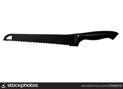 Kitchen knife isolated on white background
