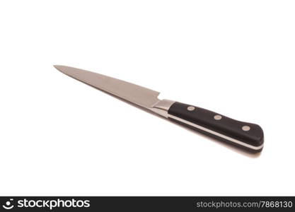 Kitchen knife isolated on white background