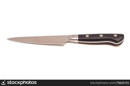 Kitchen knife isolated on white background