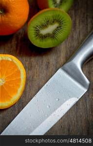 Kitchen stainless steel knife