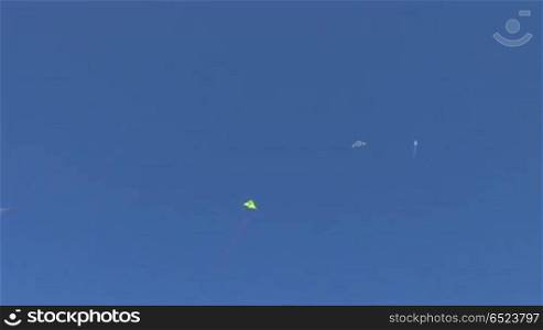 kite flying in the sky