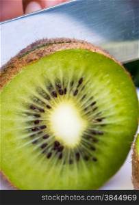 Kiwi Fruit Representing Organic Products And Natural