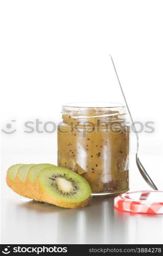 Kiwi jam handcrafted with natural kiwis