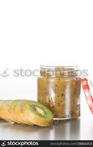 Kiwi jam handcrafted with natural kiwis