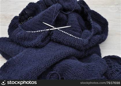 Knitting cardigan
