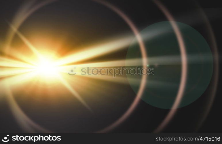 Knoll light. Background image with light beams and rays