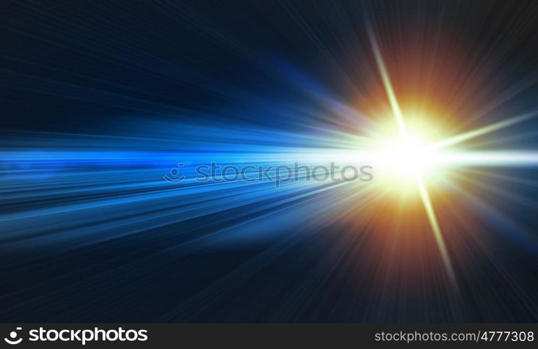 Knoll light. Background image with light beams and rays