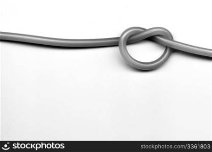 knot isolated on a white background