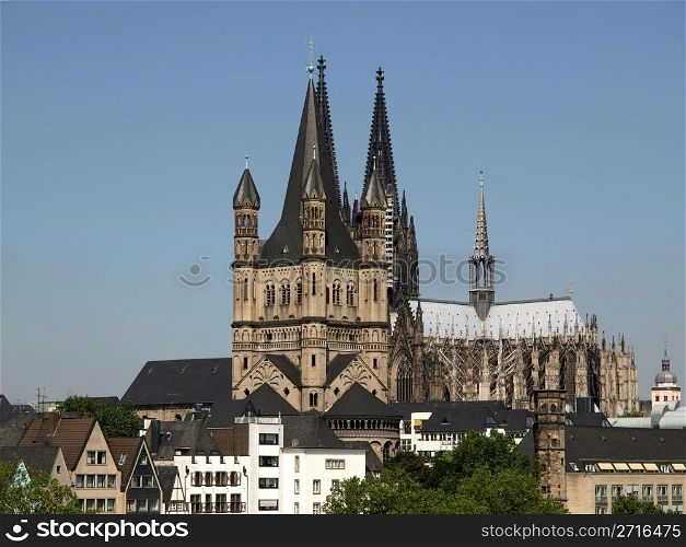 Koelner Dom (Cologne Cathedral) in Koelne, Germany. Koeln Dom