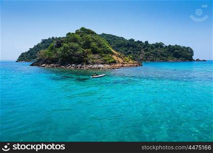 KOH CHANG, THAILAND - MART 30, 2015: National Park Mu Ko Chang, established in 1982, is one of the main reserves of Thailand.