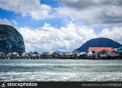 Koh Panyi fishing village in Phang Nga Bay, Thailand. Koh Panyi fishing village, Phang Nga Bay, Thailand