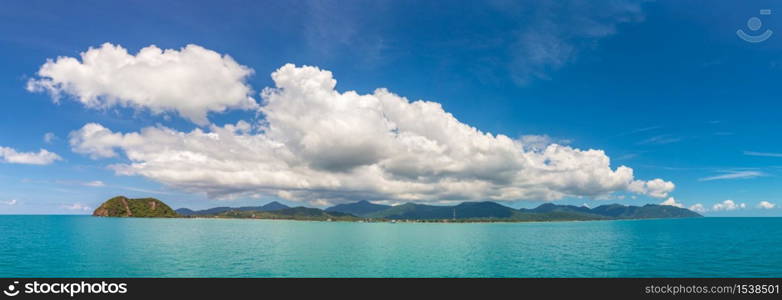 Koh Phangan island, Thailand in a summer day