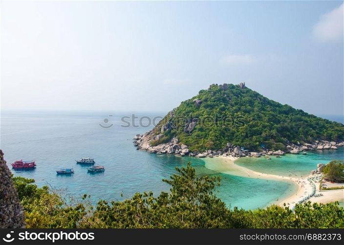 KOH TAO beautiful beach in southern of Thailand