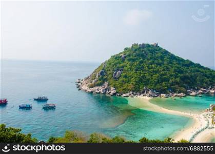 KOH TAO beautiful beach in southern of Thailand
