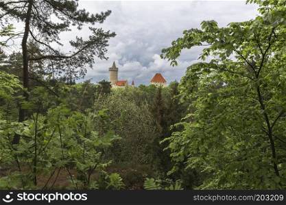 Koko in - castle, located 14 kilometers north-east of the town of Melnik. It was built in the first half of the XIV century