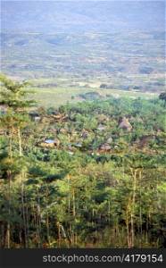 Konso Village Seen from Afar