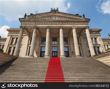 Konzerthaus Berlin in Berlin. Konzerthaus Berlin concert hall on the Gendarmenmarkt square in central Mitte district in Berlin, Germany