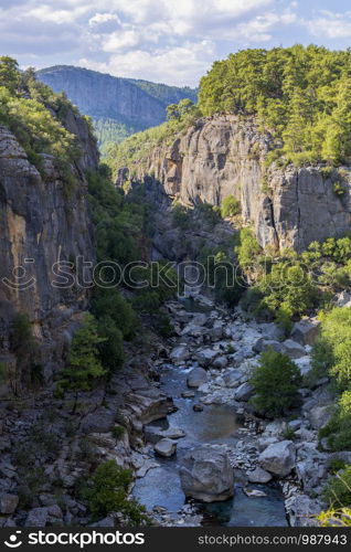 koprulu Canyon Water Resources Manavgat Turkey