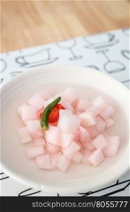 Korean appetizer Food Kimchi radish