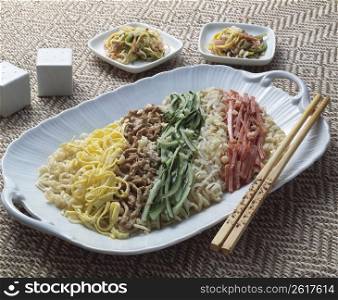 Korean Gruel and Noodle