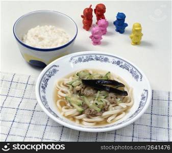 Korean Gruel and Noodle
