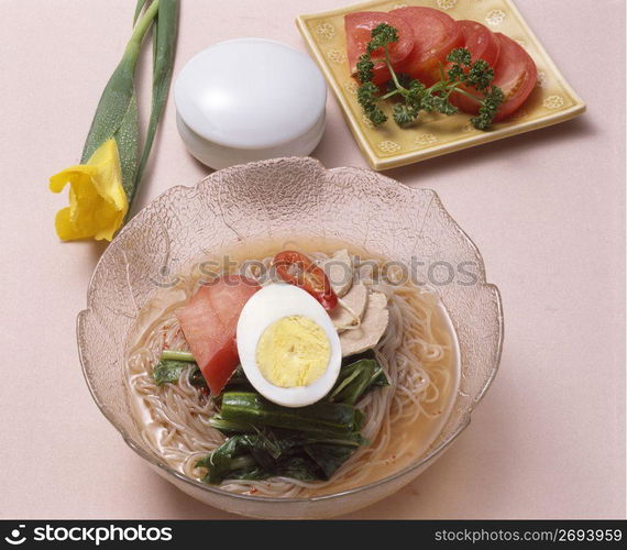 Korean Gruel and Noodle