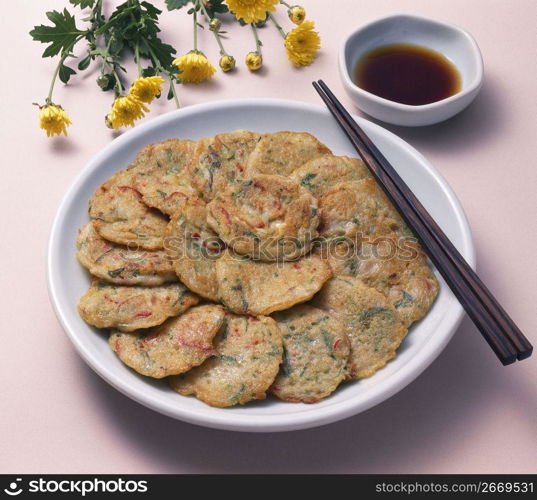 Korean Panfried Food