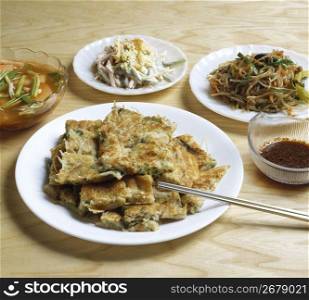 Korean Panfried Food