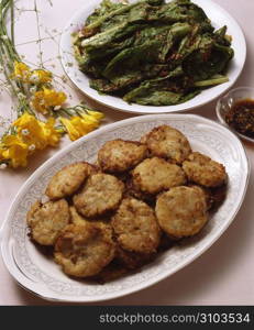 Korean Panfried Food