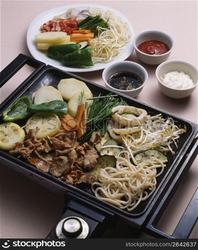 Korean Roasted Food