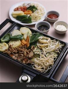 Korean Roasted Food