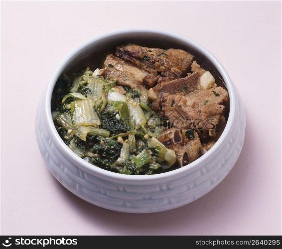 Korean Stemed Food