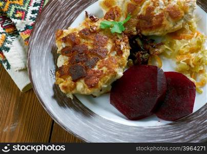 Kotletas jurate - Lithuanian chicken cutlets
