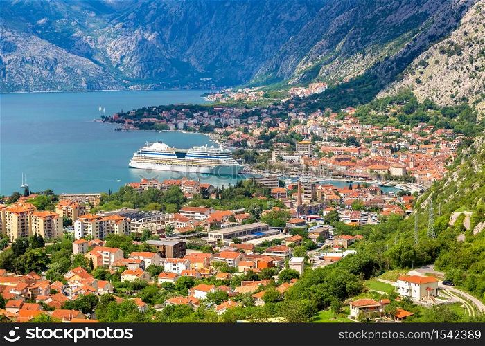 Kotor in a beautiful summer day, Montenegro
