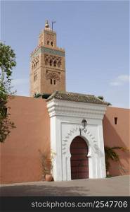 Koutoubia mosque in Marrakesh, Morocco, April 1, 2012