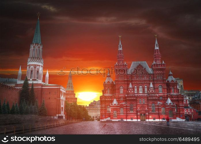 Kremlin - a fortress in the center of Moscow, the main socio-political, historical and artistic complex of the city, the official residence of the President of the Russian Federation. Kremlin