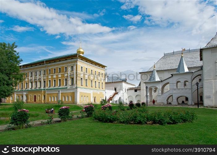 Kremlin of ancient town of Rostov Veliky.Russia