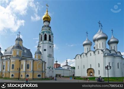 Kremlin Squarein Vologda,Russia
