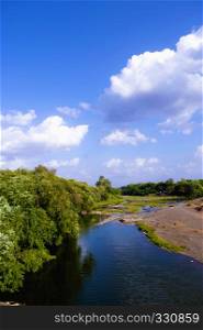 Krushna river at Arale, Satara, Maharashtra, India. Krushna river at Arale, Satara, Maharashtra, India.