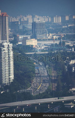 Kuala Lumpur City Centre Skyline