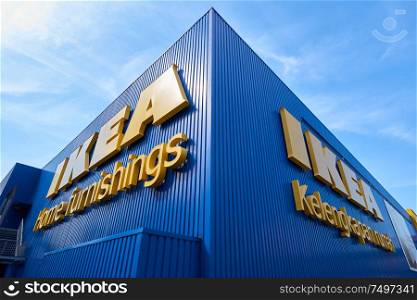 Kuala Lumpur, Malaysia - Mar 26, 2019 : IKEA Damansara Store. IKEA Damansara is the most popular furniture store in Kuala Lumpur