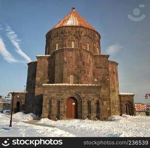 Kumbet mosque or Old Apostles church in Kars, Turkey