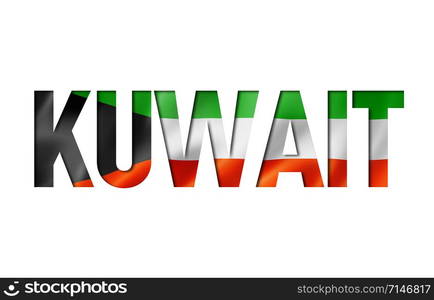 kuwaiti flag text font. kuwait symbol background. kuwait flag text font