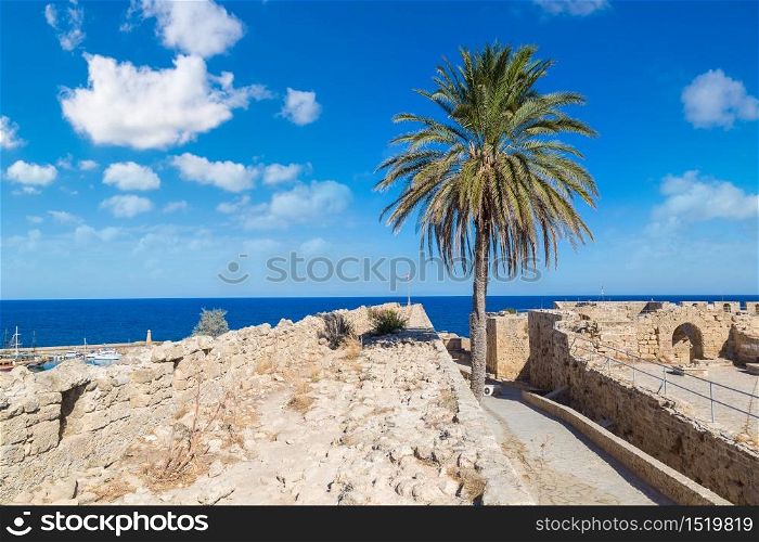 Kyrenia Castle in Kyrenia (Girne), North Cyprus in a beautiful summer day