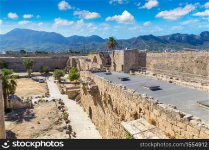 Kyrenia Castle in Kyrenia (Girne), North Cyprus in a beautiful summer day