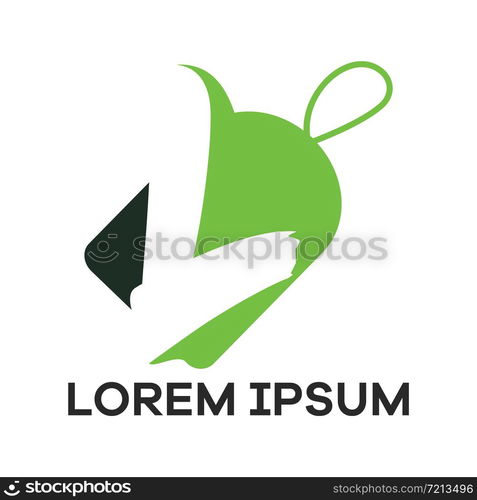 L letter logo design, Letter L in Sale/discount shape vector illustration