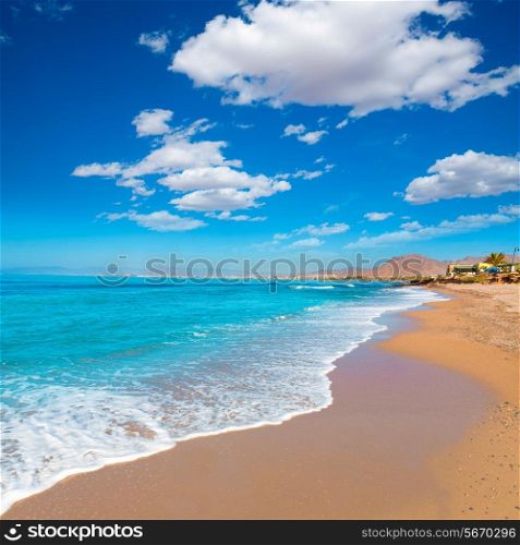 La Azohia beach Murcia in Mediterranean sea Spain