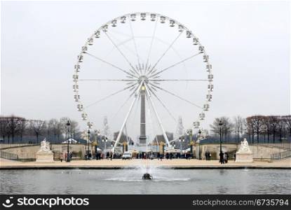 La Grande Roue (Ferris Wheel), near the Place de la Concorde, Paris, France