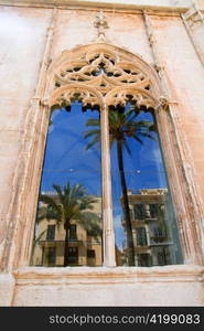 La Lonja monument in Palma de Mallorca from Majorca island in Balearic Spain